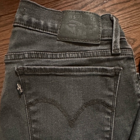 710 Super Skinny Black Jeans 29 - Picture 3 of 5